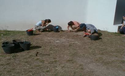 (fase final dos trabalhos sondagem “A”)