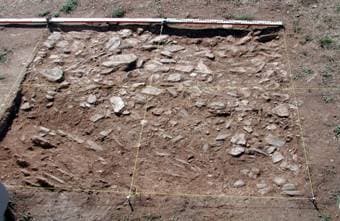 (Final dos trabalhos da sondagem “D”)