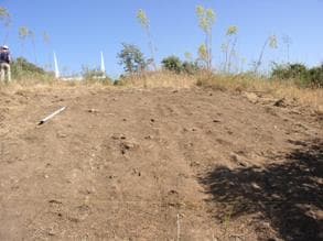 Figura 25 – Marcas de arado, UE [1]