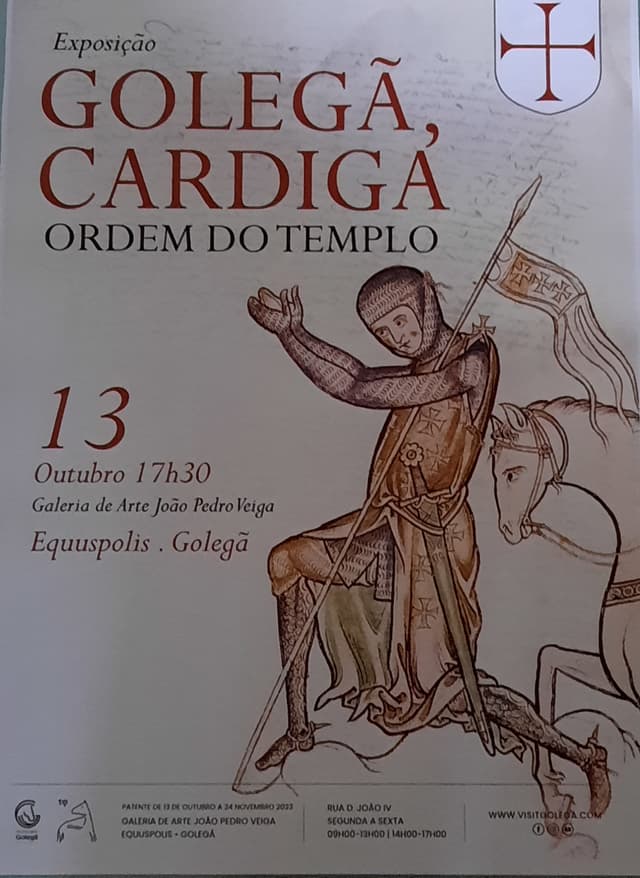 Exposição “Golegã/Cardiga – Ordem do Templo”