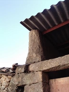 Foto 9 – Fragmento de provável miliário em Ervedosa